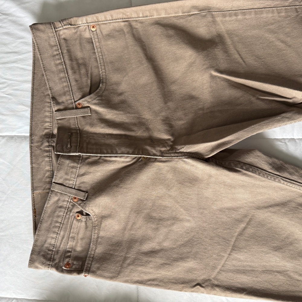 Men's Tan Jeans by Levi’s